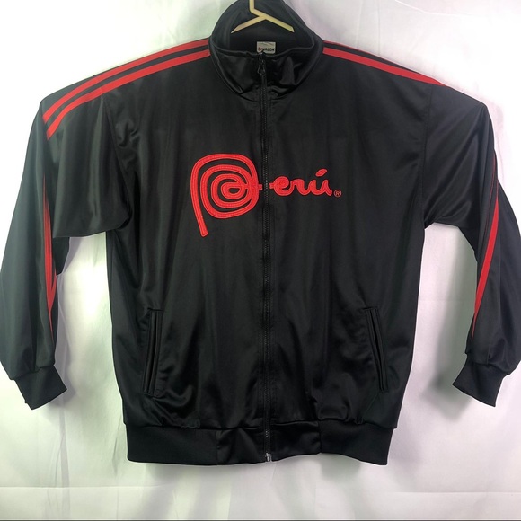 Marca Perú Black Jacket Lightweight - Picture 1 of 6